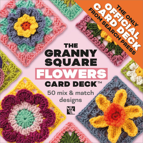 CARD DECK GRANNY SQUARE FLOWERS