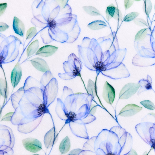 CUDDLE CLOUD FLORA LAVENDER 60"