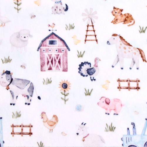 CUDDLE CLOUD SWEET FARM MULTI 60"