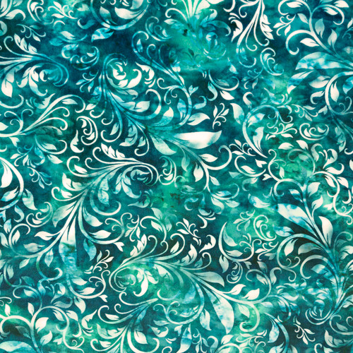 CUDDLE SS BATIK ISABELLA TEAL DIGITAL 60"