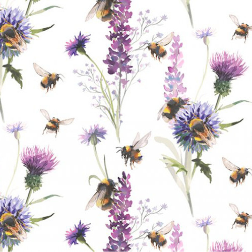 CUDDLE SS BEE GARDEN AMETHYST DIGITAL 60"