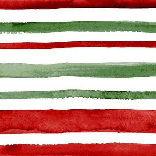 CUDDLE SS STRIPE RED/GREEN DIGITAL 60"