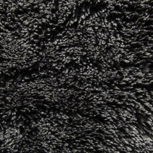 CUDDLE LUXE FR SHAGGY BLACK/WHITE 60"