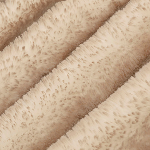 CUDDLE LUXE ARCTIC FOX SANDSTONE 60"