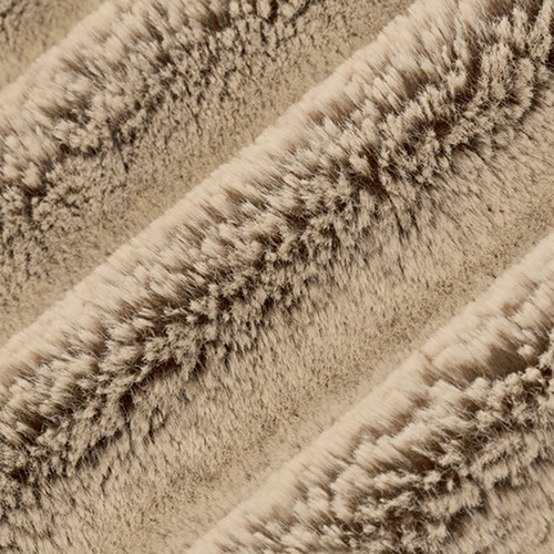 CUDDLE LUXE FROSTED BABY SEAL CHOCOLATE/ALMOND 60"