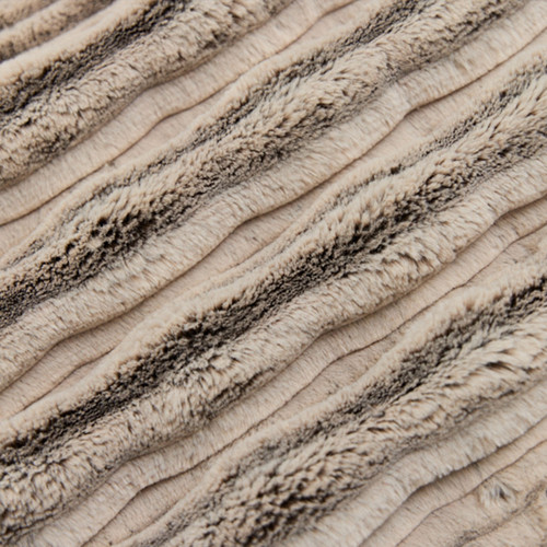 CUDDLE LUXE FROSTED OCEANA CHOCOLATE/ALMOND 60"