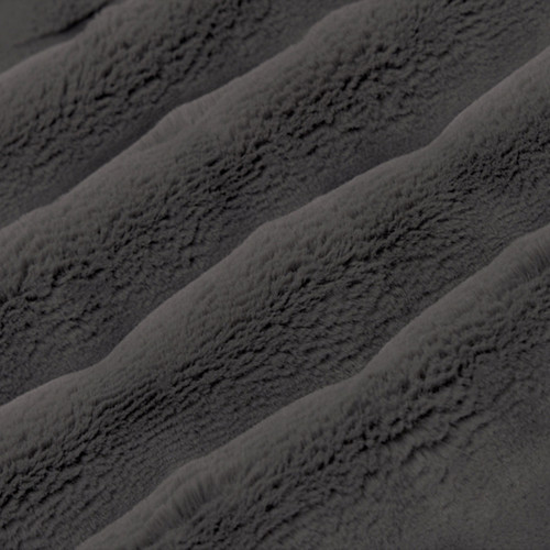 CUDDLE LUXE MARBELLA CHARCOAL 60"
