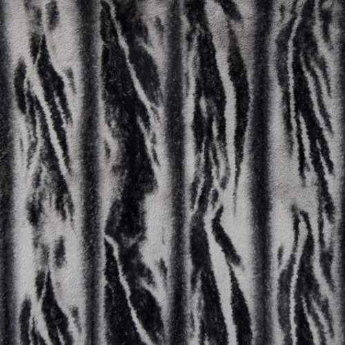 CUDDLE LUXE NUBE GRAPHITE/BLACK 60"