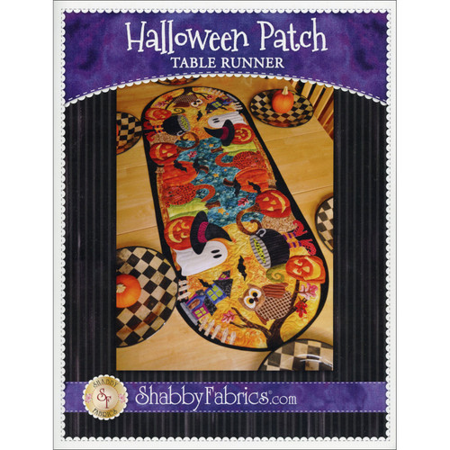 PATTERN HALLOWEEN PATCH TABLE RUNNER
