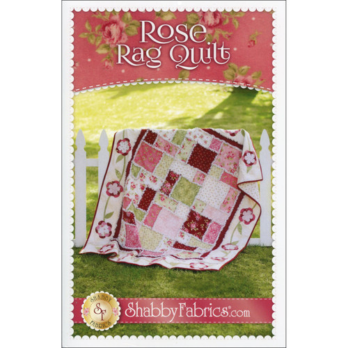 PATTERN ROSE RAG QUILT