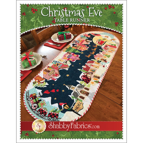 PATTERN CHRISTMAS EVE TABLE RUNNER
