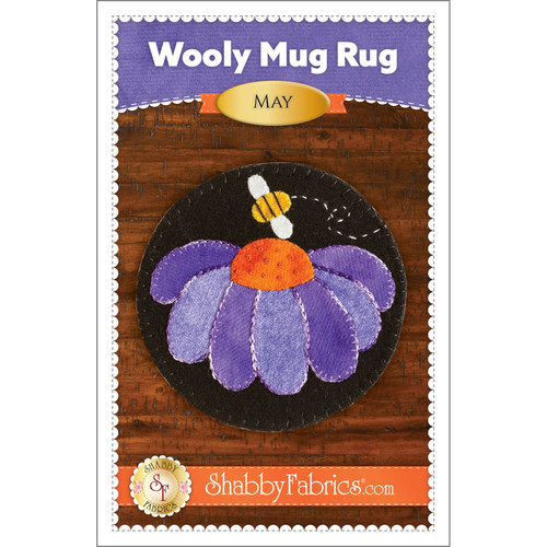 PATTERN WOOLY MUG RUG MAY