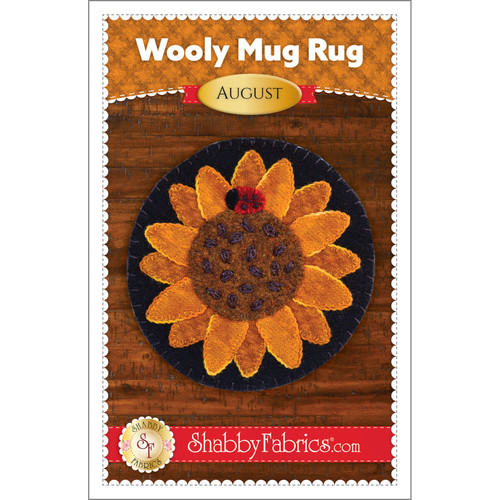 PATTERN WOOLY MUG RUG AUGUST