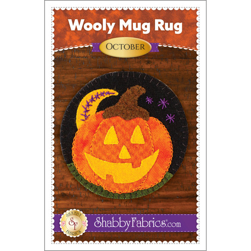 PATTERN WOOLY MUG RUG OCTOBER