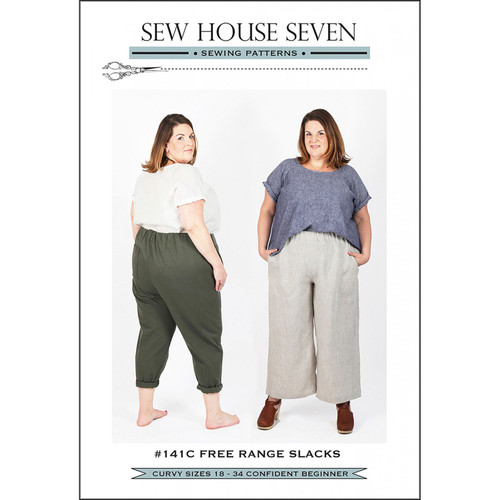 PATTERN FREE RANGE CURVY SLACKS