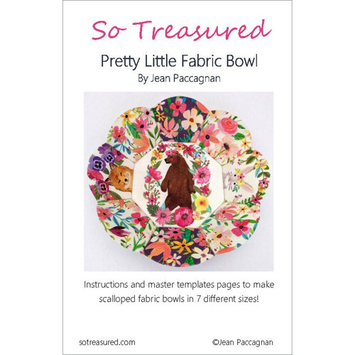 PATTERN PRETTY LITTLE FABRIC BOWL