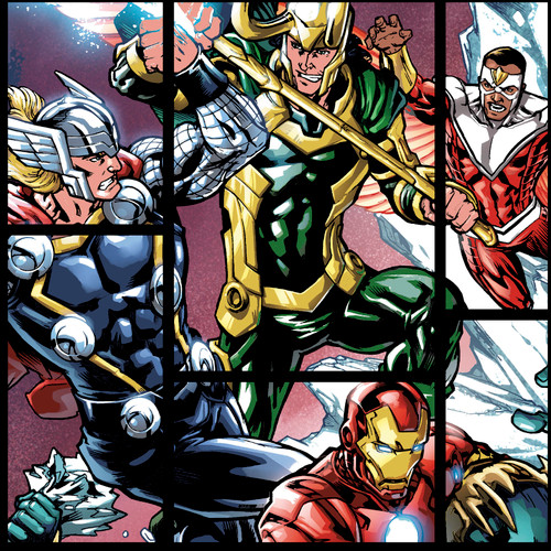 AVENGERS FLEECE 71011 A620710 60"