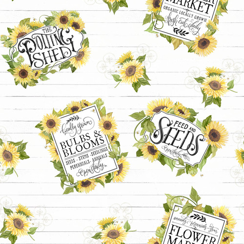 SUNFLOWER GARDEN 78754 G550715