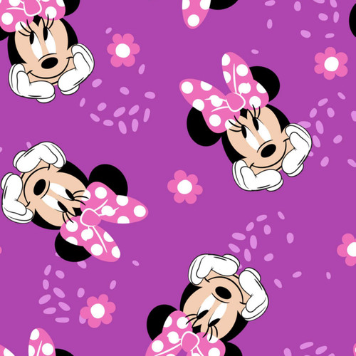 MINNIE 80151 A62028 FLEECE 60"