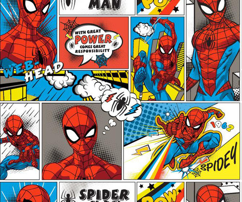 SPIDERMAN COTTON 80370 A620710