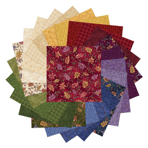 SQUARES 10" AUTUMN BREEZE (42) MIN QTY: 3