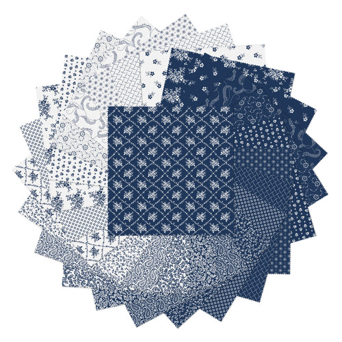 SQUARES 10" CLASSIC KEEPSAKE BLUE (42) MIN QTY: 3 EA