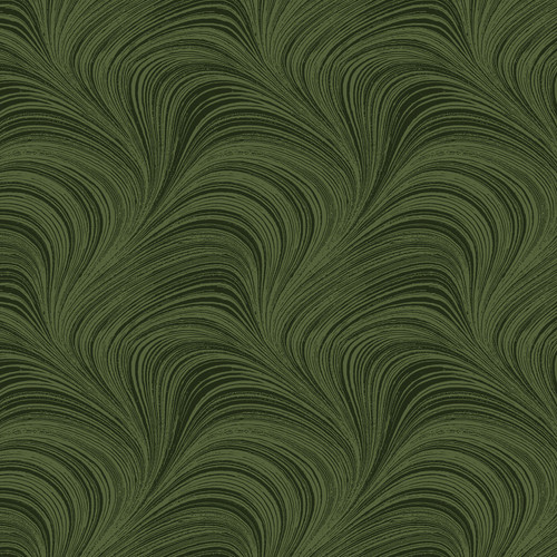 WAVE TEXTURE 108" 2966W 44 DK GREEN