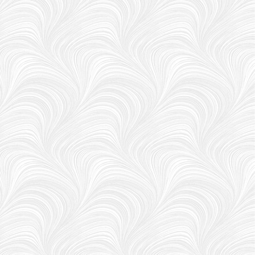 WAVE TEXTURE WIDE FLN 2966WF09 WHITE 108"