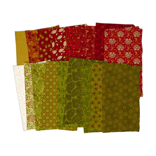 SQUARES 10" BAUBLES & BALSAM (42) PK OF 6 EA