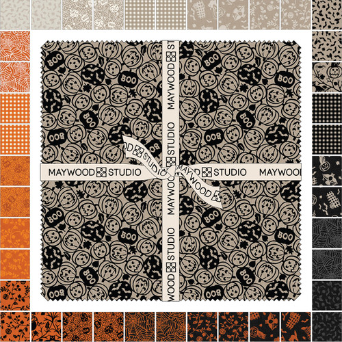 SQUARES 10" PUMPKIN GROVE (42)
