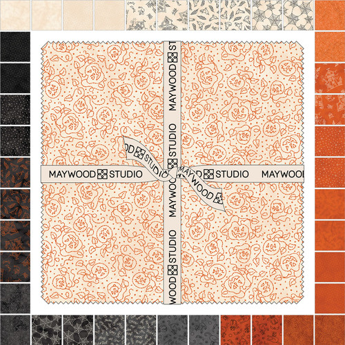 SQUARES 10"SPOOKY STITCHES (42)