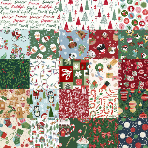 SQUARES 10" CHRISTMAS MINI III (42)