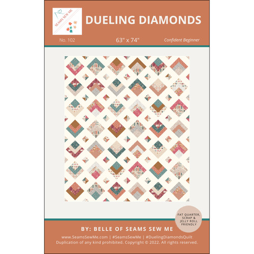 PATTERN DUELING DIAMONDS