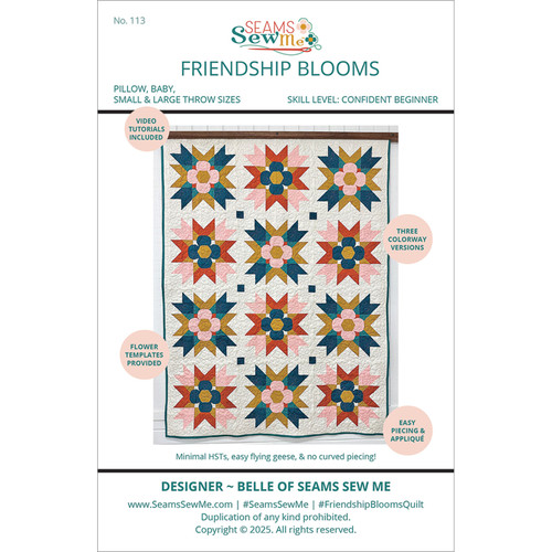 PATTERN FRIENDSHIP BLOOMS