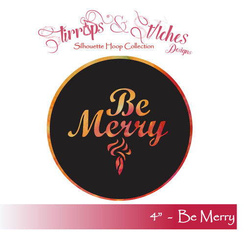 HOOP KIT BE MERRY 4"