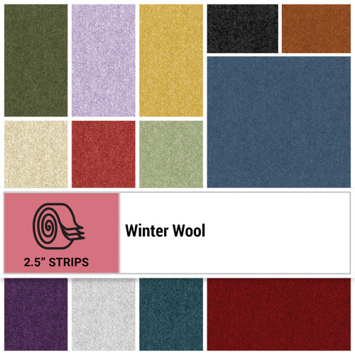 STRIPS WINTER WOOL (40) MIN QTY: 3 EA