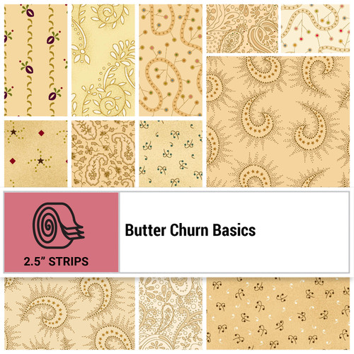 STRIPS BUTTER CHURN BASIC (42) PK OF 6 EA