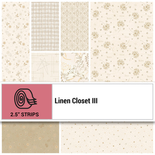 STRIPS LINEN CLOSET (42) PK OF 6 EA