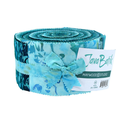STRIPS JAVA BATIKS TURQUOISE (40)
