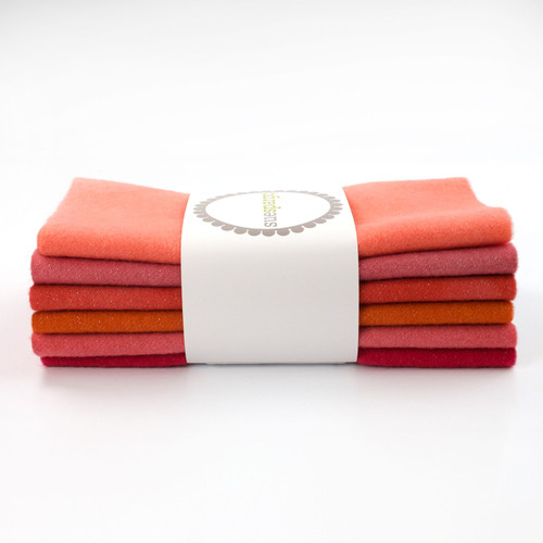 FAT 16th SPARKLE WOOL BUNDLE ORANGE 6ct PK OF 3 EA