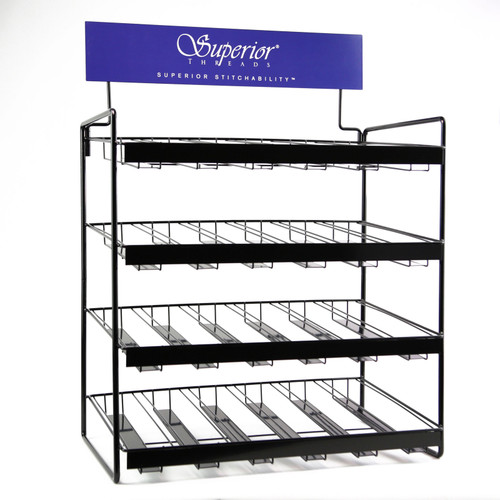EMPTY THREAD DISP RACK OMNI (24 SLOT WIRE RACK)