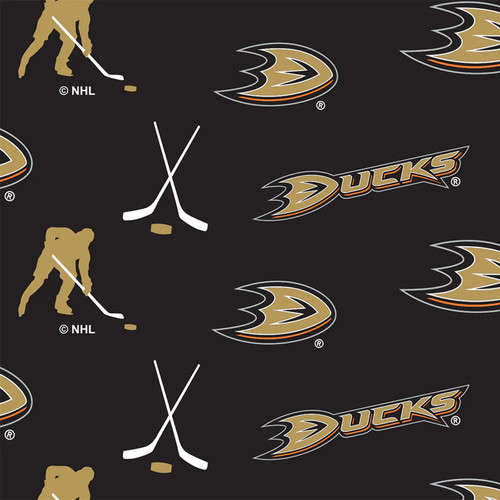 NHL FLEECE 035 DUCKS ANAHEIM 60"