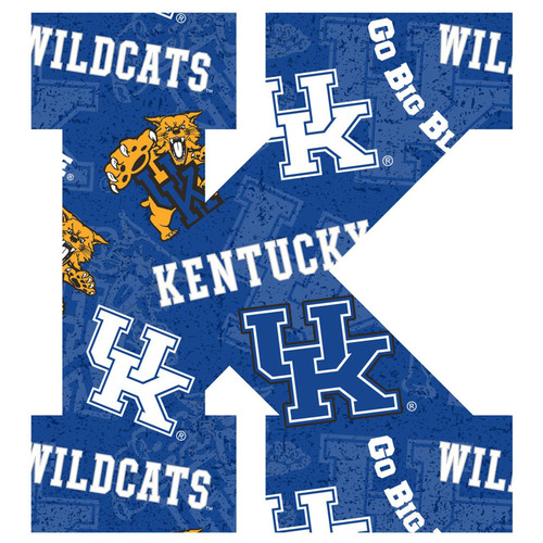 COLLEGE LETTERS KENTUCKY PK OF 12 EA / MIN QTY: 2 PK