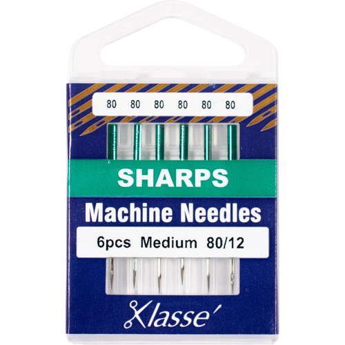 NEEDLE SHARP 80/12 6ct PK OF 5 EA