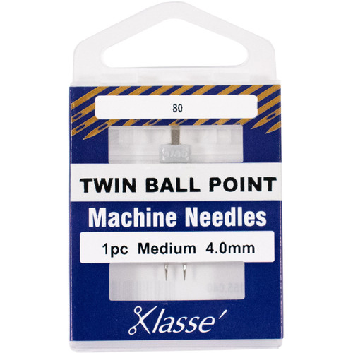 NEEDLE TWIN BALL PT 4.0/80 1ct PK OF 5 EA