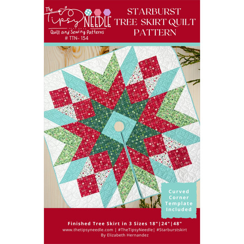 PATTERN STARBURST TREE SKIRT
