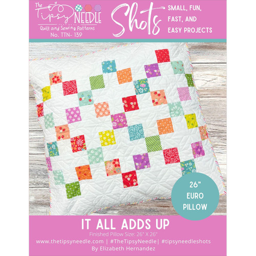 PATTERN IT ALL ADDS UP PILLOW