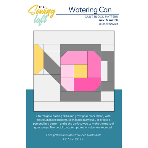 PATTERN BLOCKS2QUILT WATER CAN PK OF 6 EA