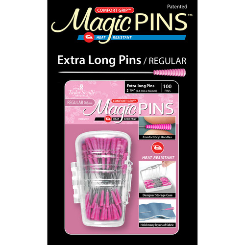 MAGIC PINS EXTRA LONG 100ct PK OF 2 EA