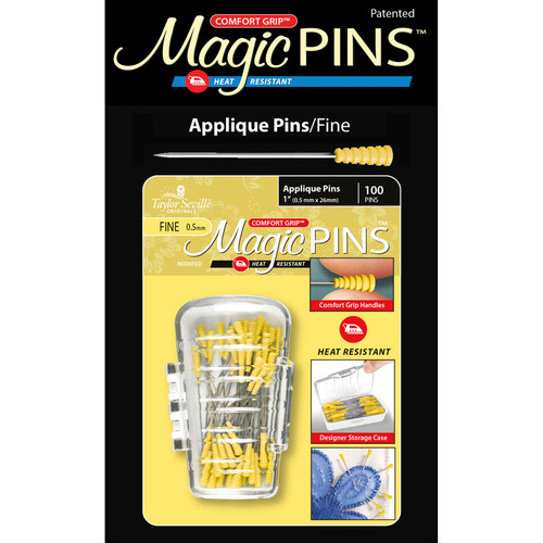 MAGIC PINS APPLIQUE FINE 100ct PK OF 2 EA